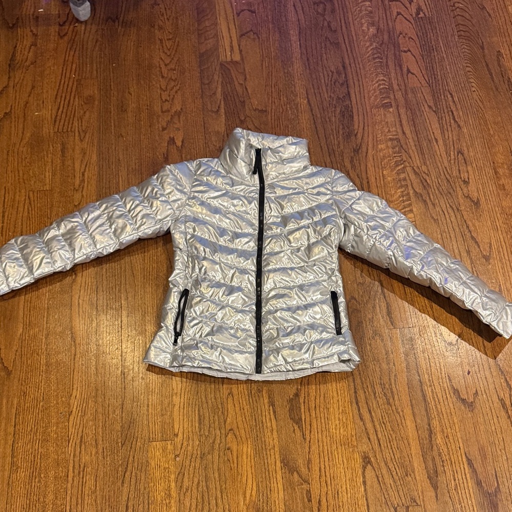 GAP Silver Bomber Jacket
